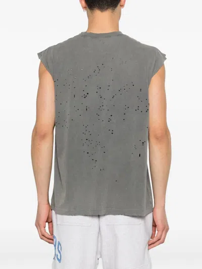 Satisfy Mothtech Muscle Tee In Gray