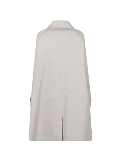 Moorer Caorle-t-tes Buttoned Coat In Gray
