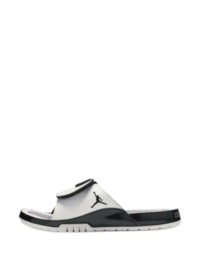 Jordan Logo-embroidered Slides In Multi