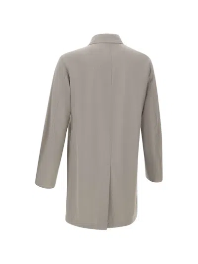 Montecore Button-fastening Wool Jacket In Gray