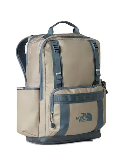 The North Face Logo-print Backpack In Orange