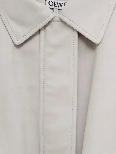 Loewe Flap-pocket Jacket In Gray