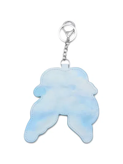 Fiorucci Multicolor Key Ring In Blue