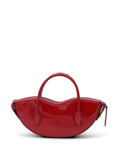 Fiorucci Multicolor Polyethylene Shoulder Bag In Purple