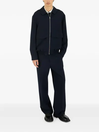 Krost Eco Combo Zip Jacket In Blue