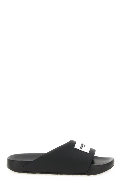 Givenchy Contoured Footbed Logo Slipper For Women In Black