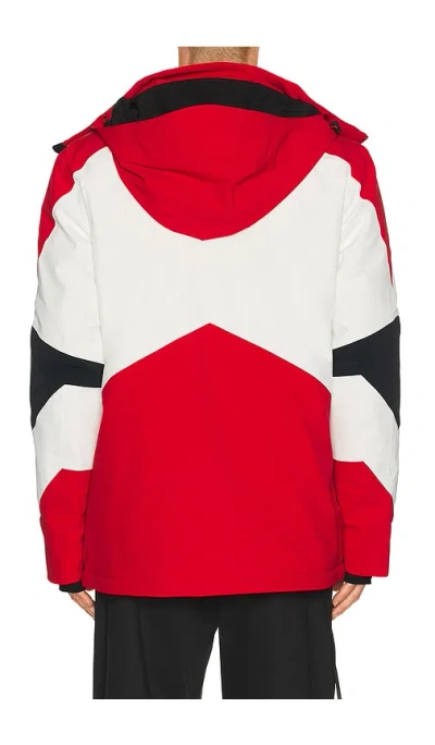 Perfect Moment Zipped-hooded Jacket In Multi