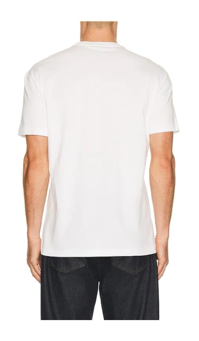 Polo Ralph Lauren Short Sleeve Jersey Knit Novelty Polo Society Bear Tee In White