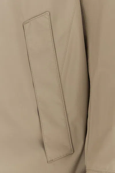 Herno Cappuccino Polyester Jacket In Neutral