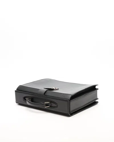 Louis Vuitton Taiga Ural Pilot Case Briefcase In Black
