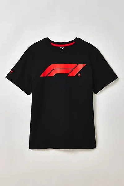 Puma Mens  Essential Logo T-shirt In Black