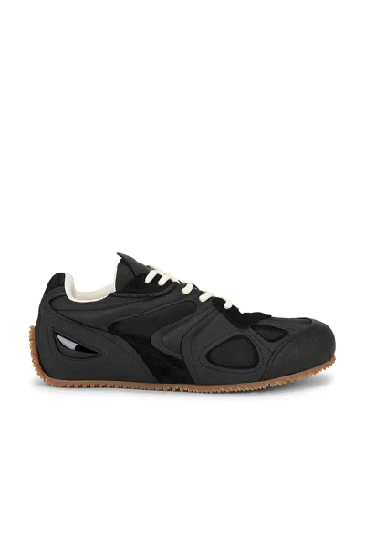 Axel Arigato Black Calf Leather Bos Taurus Low Top Sneakers