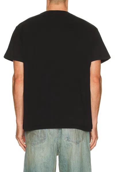 Found Whisper Patch Tee In Black