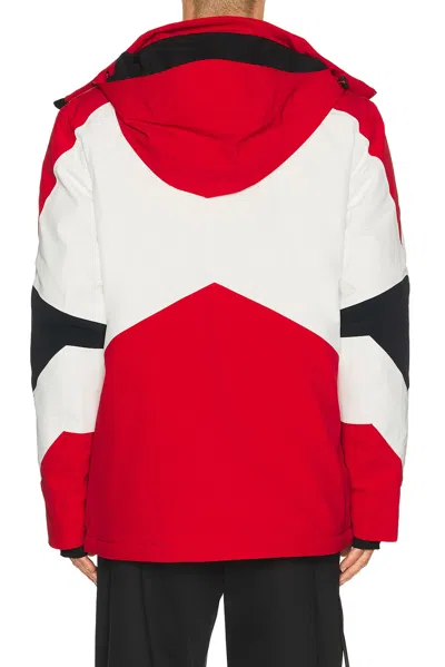 Perfect Moment Zipped-hooded Jacket In Multi