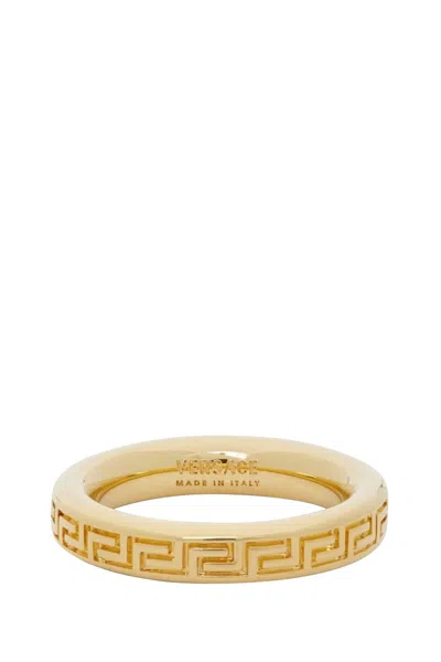 Versace Greca Ring In Pattern