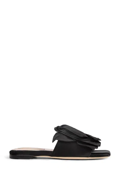 Simone Rocha Pressed Rosette Slides In Multi