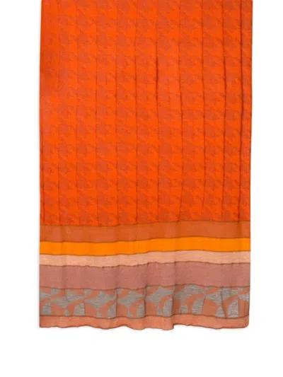 Junya Watanabe Mixed Knit Stole In Multi