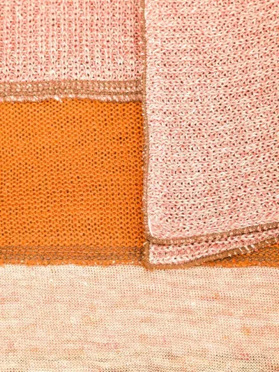 Junya Watanabe Mixed Knit Stole In Multi