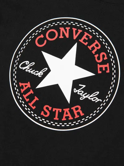 Converse Boys Chuck Patch T-shirt In Black