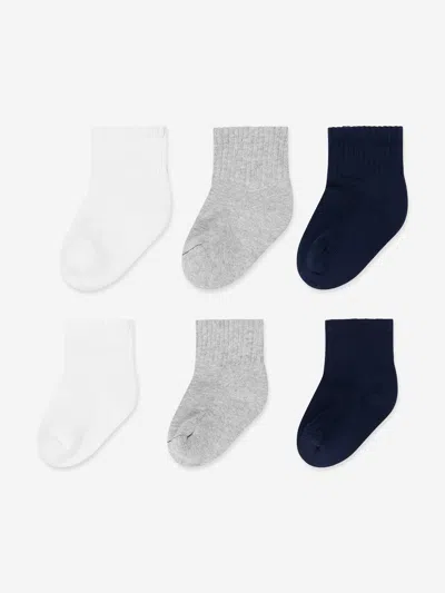 Lacoste Baby 6 Pack Socks Set In Multi