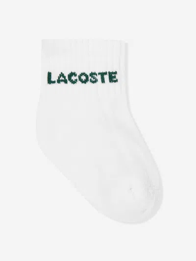 Lacoste Baby 6 Pack Socks Set In Multi