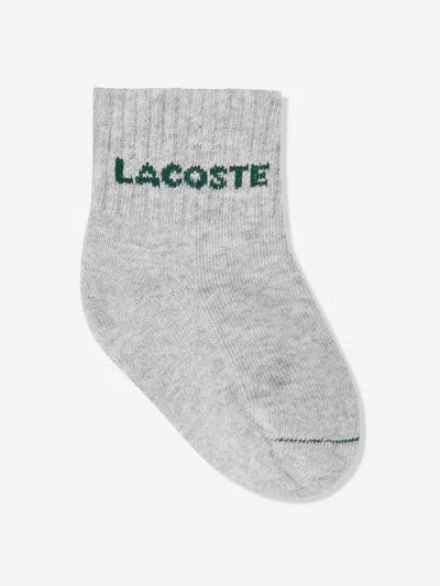 Lacoste Baby 6 Pack Socks Set In Multi