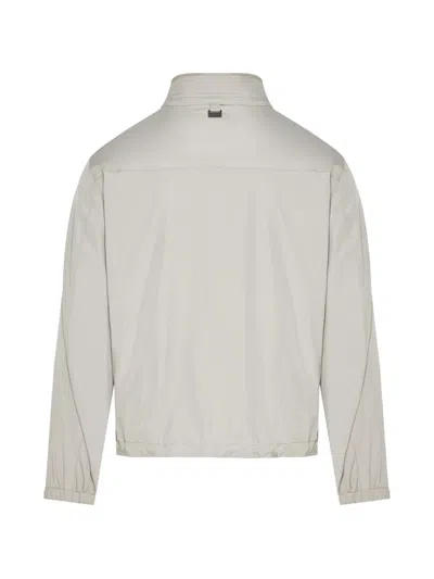Corneliani Full-zip Jacket In Neutral