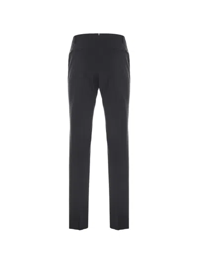 Corneliani Buttoned Trousers In Black
