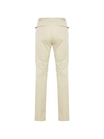 Corneliani Belt-loops Trousers In Neutral