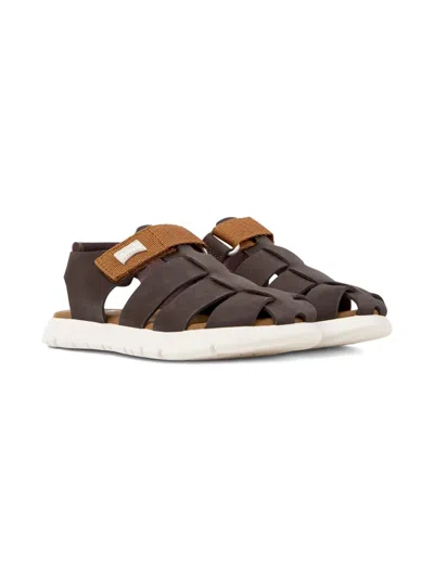 Camper Oruga Sandals In Brown
