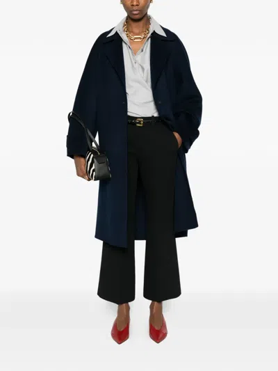 Joseph Franco Single-breasted Coat In Blue