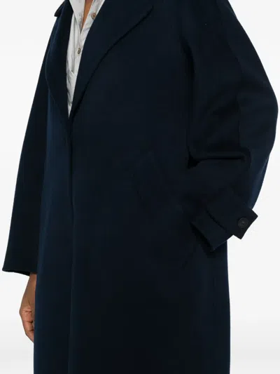 Joseph Franco Single-breasted Coat In Blue