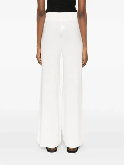 Panicale Drawstring-waistband Trousers In White