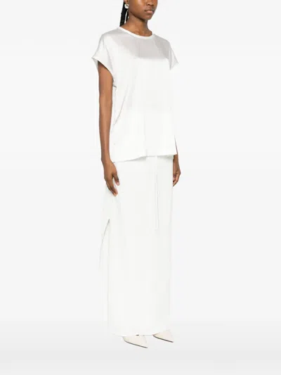 Panicale Embellished Top In White