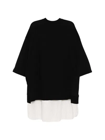 Undercover Cut-out T-shirt In Black