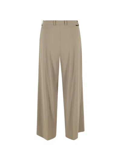 Rrd Button Trousers In Brown