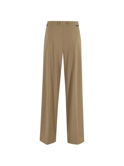 Rrd Button Trousers In Nude