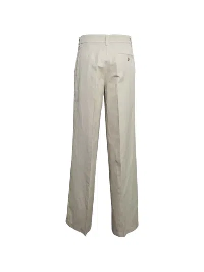 Aspesi Buttoned Trousers In Neutral