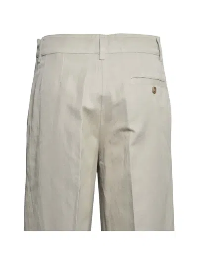 Aspesi Buttoned Trousers In Neutral