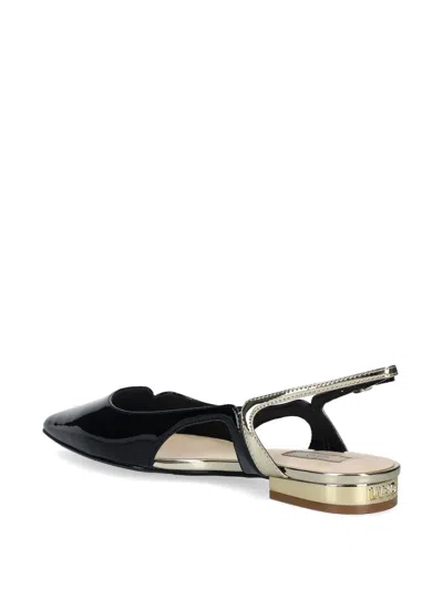 Liu •jo Pointed-toe Flat Pumps In Black