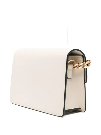 Twinset Adjustable-strap Shoulder Bag In White