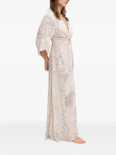 Melissa Odabash Wisdom Printed Maxi Dress In Pattern