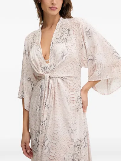 Melissa Odabash Wisdom Printed Maxi Dress In Pattern