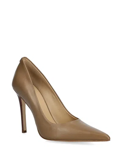 Michael Michael Kors Elyse Pointed-toe Pumps In Brown