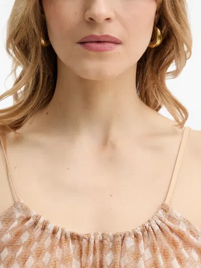 Forte Forte Check Patterned Blouse In Brown