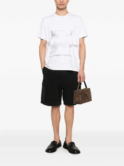 Jw Anderson Black Solid Shorts In Black