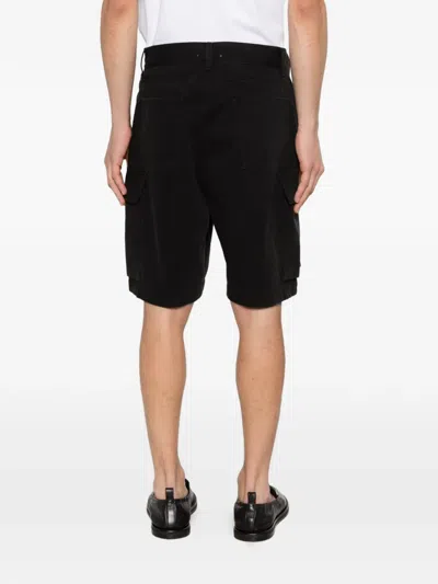Jw Anderson Black Solid Shorts In Black