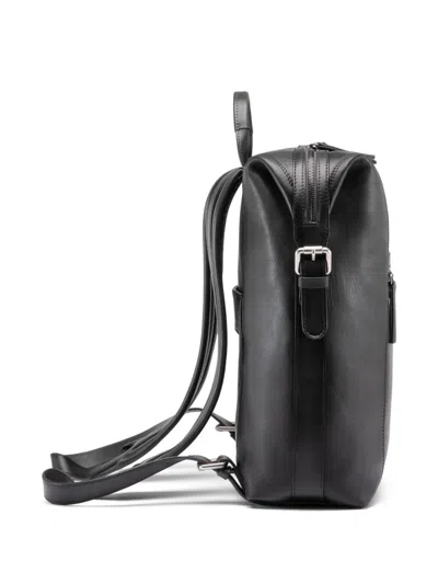Officine Creative Jules 005 Leather Backpack In Black