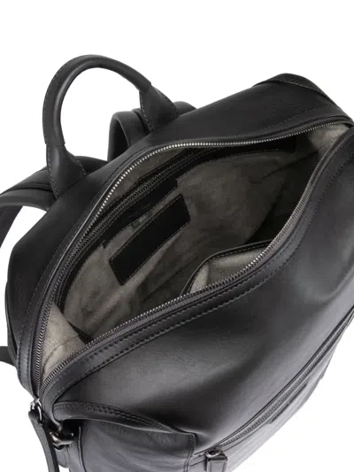 Officine Creative Jules 005 Leather Backpack In Black