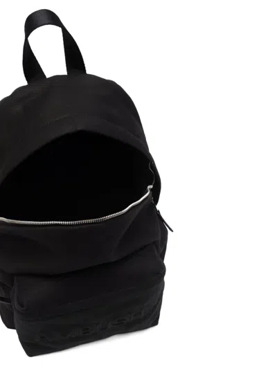 Ambush Embossed-logo Backpack In Black